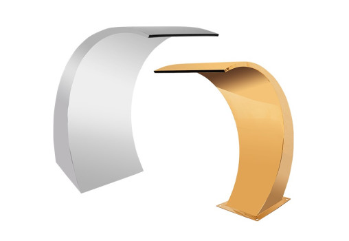 Stainless steel waterfall